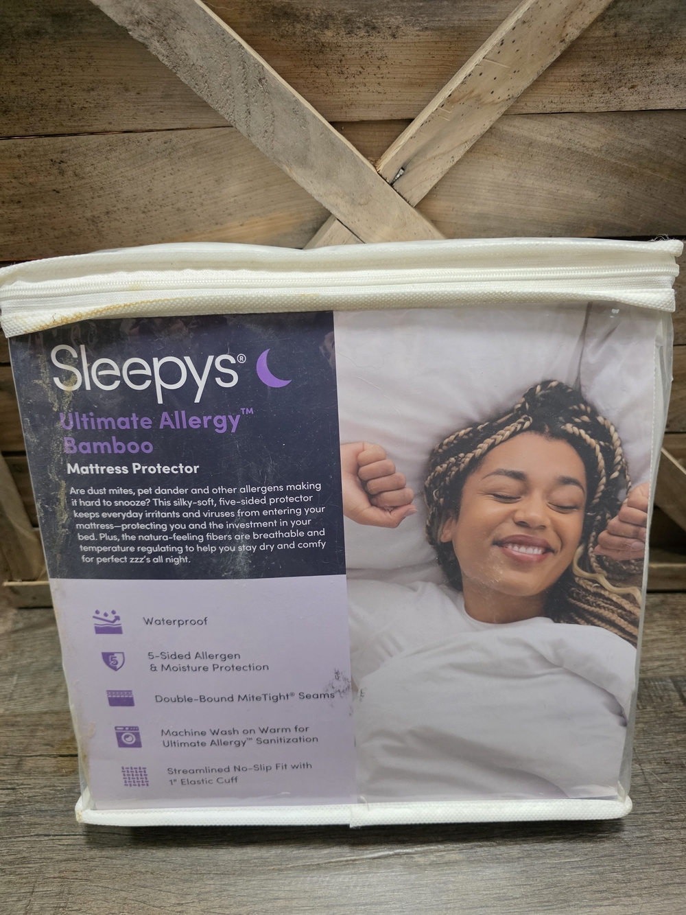 Ultimate Allergy Bamboo Mattress Protector - White